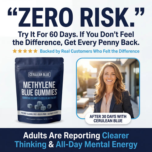 Cerulean Blue™ Methelyne Blue Gummies