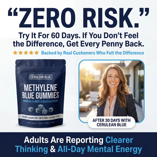 Cerulean Blue™ Methelyne Blue Gummies
